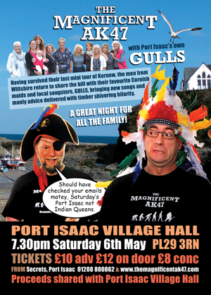 port isaac gig